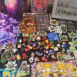 Coloring Books, Stickers , Crock Bitz , Hippy & Trippy 