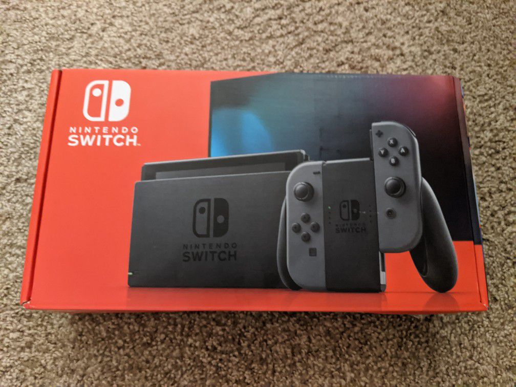 Brand New Nintendo Switch 32GB- Grey Joy-Con
