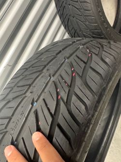 Pair of 225/45/19R G-Max and 1 Lion Sport 245/35/20