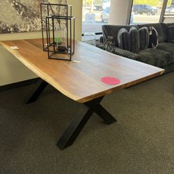 Solid Wood Dining Table 