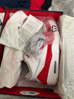 Air Jordan 3 Retro Tinker University Red 2019 Size 12M New w/ Box CJ0939-100
