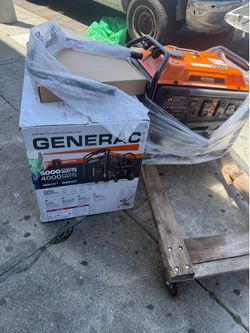 4500 / 4000-Watt Dual Fuel Recoil Start Gasoline / Propane Powered Portable Generator-GP4000 DF