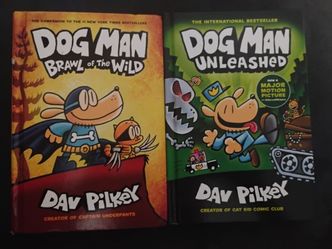 Two dog man books
