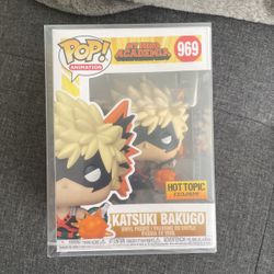 Katsuki Bakugo Hot Topic Exclusive Funko Pop My Hero Academia 