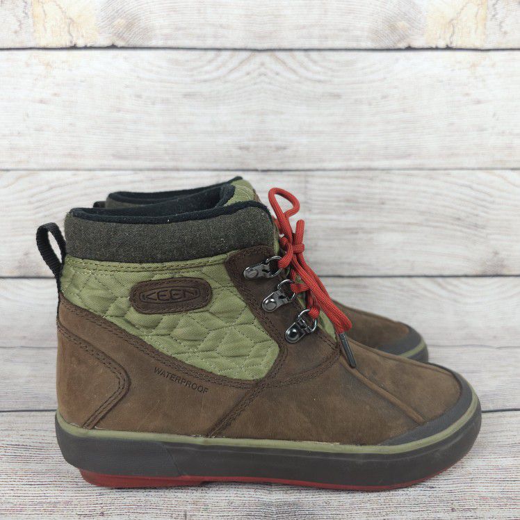 Keen Elsa II Waterproof Quilted Pac Winter Duck Boots Shoes 1019636 Womens Sz 7