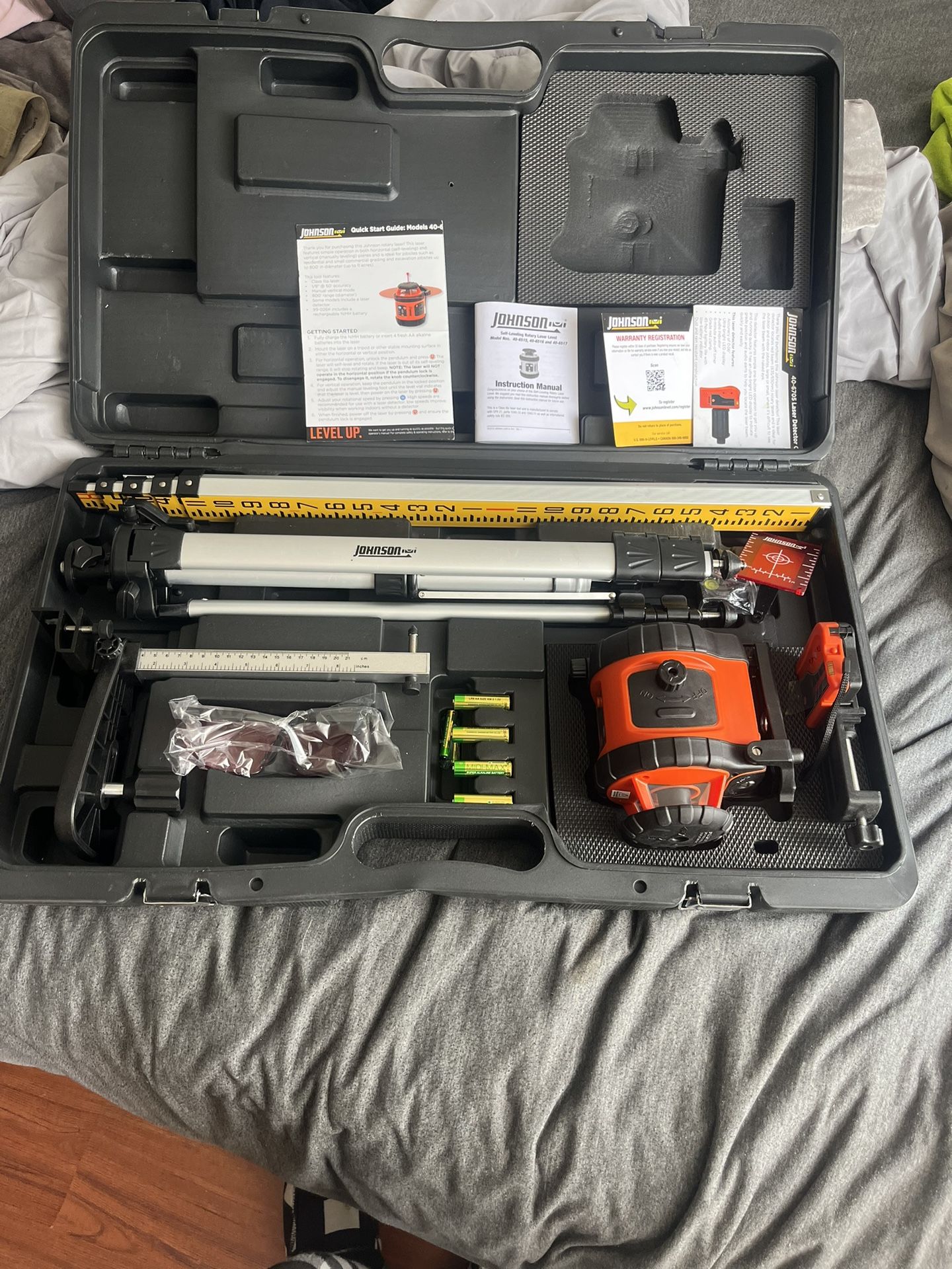 Self Leveling Rotary Laser Level! NEW IN BOX! NEVER USED
