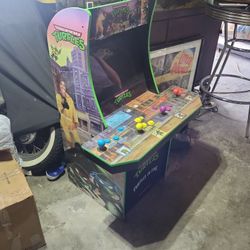 Teen Age  Mutant Ninja Turtles Game 1up ARCADE