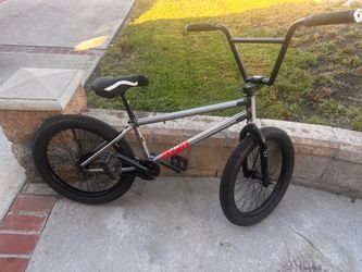 Stranger BMX Bike Raw Chrome