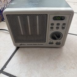 Aladdin 43005 Ceramic Safety Furnace Space Heater With Timer 1500w Vintage 1989, 9"x7"x5"