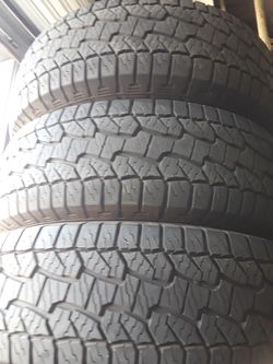 265/70r17 Hankook dynapro all terrain