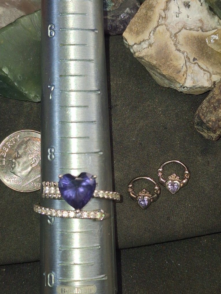 Pre Paired NATURAL Gemstone Jewelry Sets
