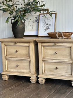 Beautiful Pottery Barn Inspired Nightstands