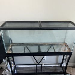 Large Tank With Lid And Stand