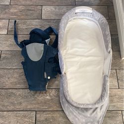 Portable Baby Bedside Sleeper And Carrier