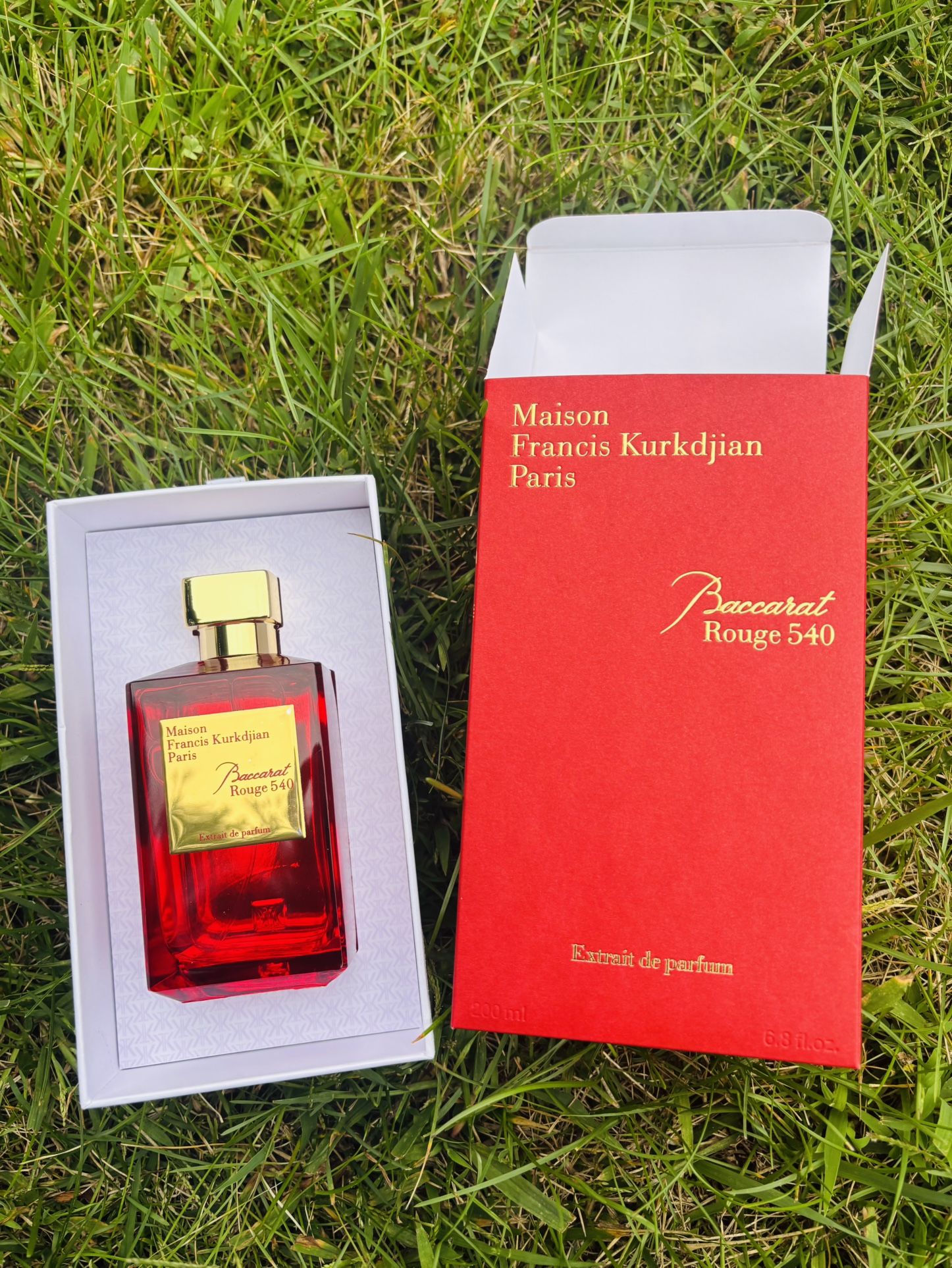 MAISON FRANCIS KURKDJIAN Paris BACCARAT ROUGE 540 PARFUM SPRAY 200ML