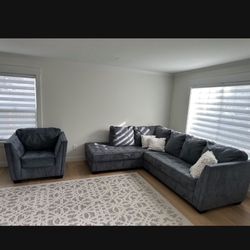 Sectional Sofa And Chair