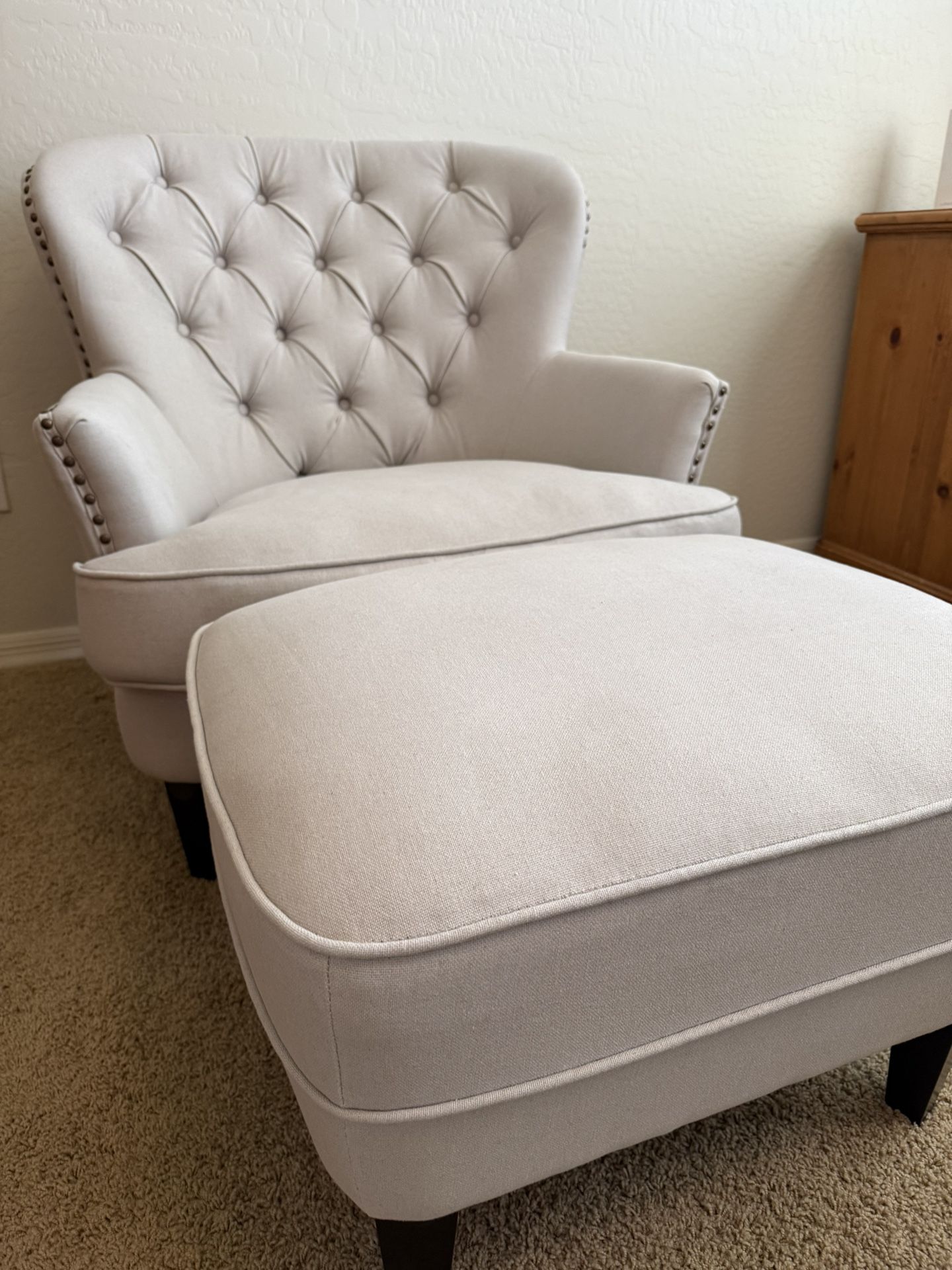 Chair & Ottoman
