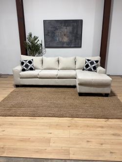 Brand New Cream Sectional Sofa 🚛 Same Day Delivery