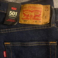 Levi’s 501s Original Stretch Extensible Size30-30