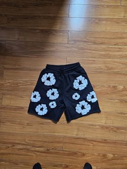 Denim Tear Shorts Black