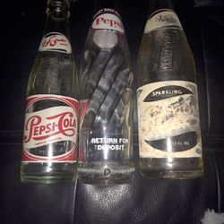 Vintage PepsiCo Bottles 