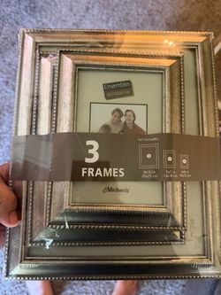 Picture frames 3pk