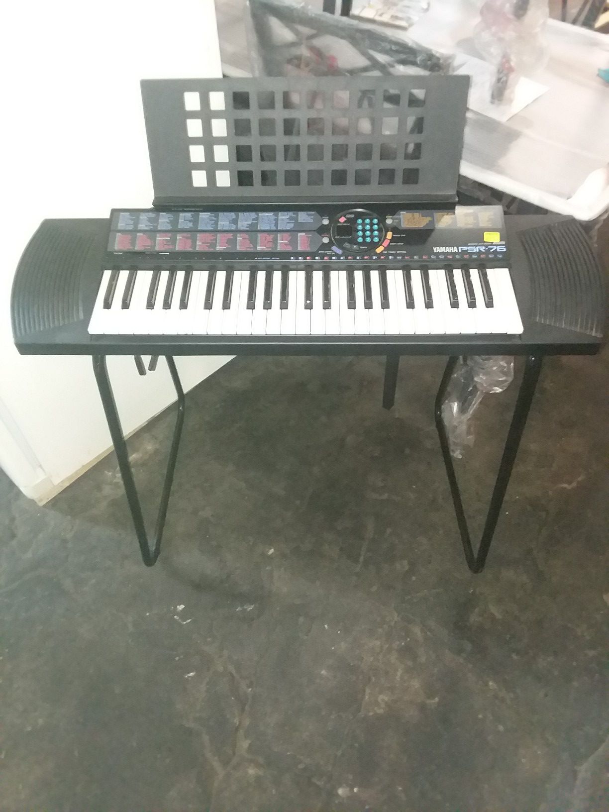 Piano with stand