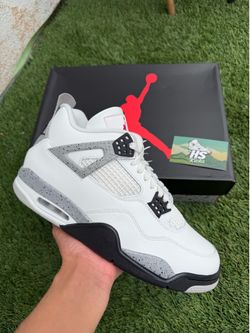 Jordan 4 White Cement