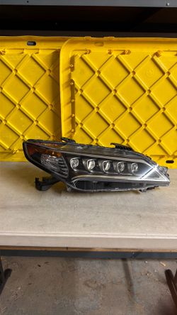 Acura tlx right headlight 2015 2016 2017