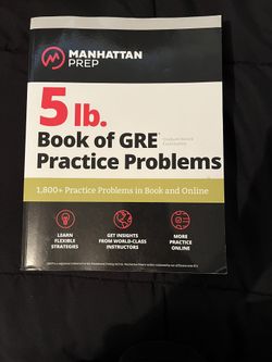 Manhattan Prep GRE Practice Problems