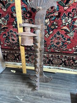 Antique Iron Wall Sconce