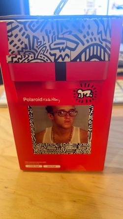 Keith Haring Polaroid camera autofocus I-type instant camera