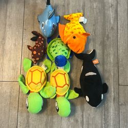 Sea Plushies 