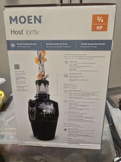 Moen Host EX75c 3/4 HP Garbage Disposal