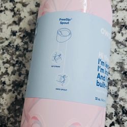 Owala Holiday Bow Water Bottle 32 Oz