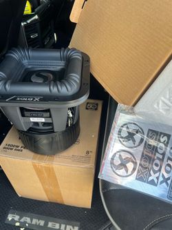 Kicker Solo X 8" Subwoofer 2 Ohm DVC