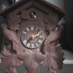 Antique German Black Forrest Ku Ku Clock