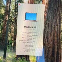 Macbook Air 2020 Gold New Battery 256 SSD 8 GB RAM