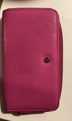 Pink wallet