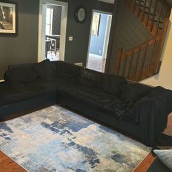 Black sectional 