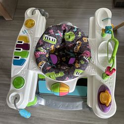 Fisher-Price 4-in-1 Step 'n Play Piano with Lights & Sounds