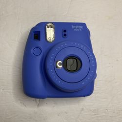 Blue  Fuji Instax Mini 9 Instant Camera NEW