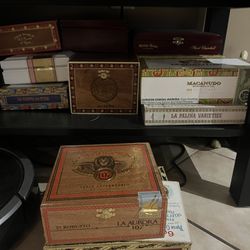 Empty Cigar Boxes 