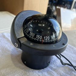 Fn-203 Navigator Compass Flush Mount - Black