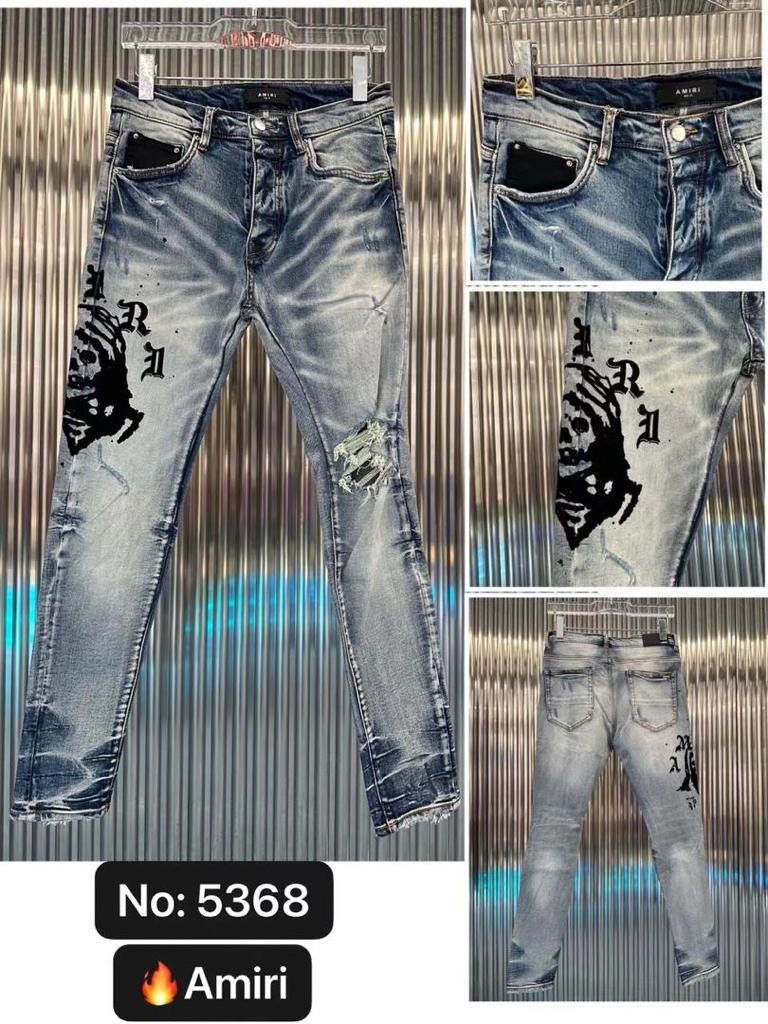 Amiri Paint Drip Logo Jeans for Sale in The Bronx, NY - OfferUp