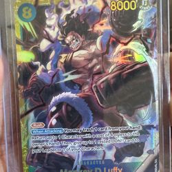 Luffy One Piece Cards