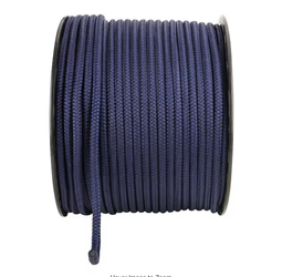 Everbilt 1/2 in. x 250 ft. Nylon Twist Rope, Navy
