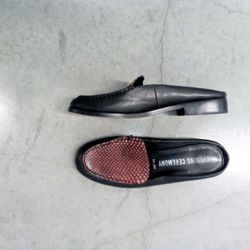 Opening Ceremony Snakeskin Mules Women's Size 8.5