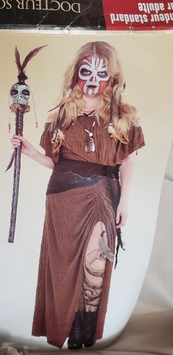 Witch Doctor Dress/ Halloween Costume