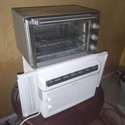 Both Work Excellent Black & Decker Air Fryer And Toshiba AC Window Unit